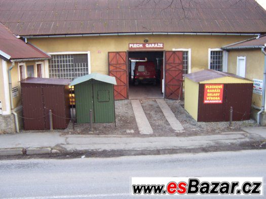 plechová garáž vhodná do horských oblastí – fotografie 2