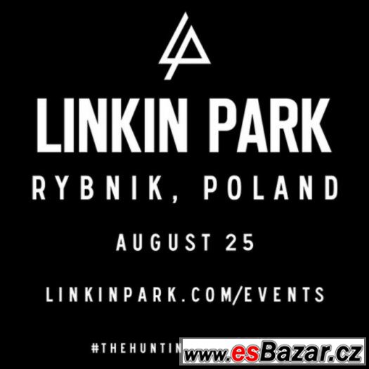 lístek LINKIN PARK -TheHuntingPartyTour​ – fotografie 1