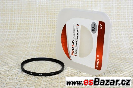 Nový UV filtr 62mm slim – fotografie 1