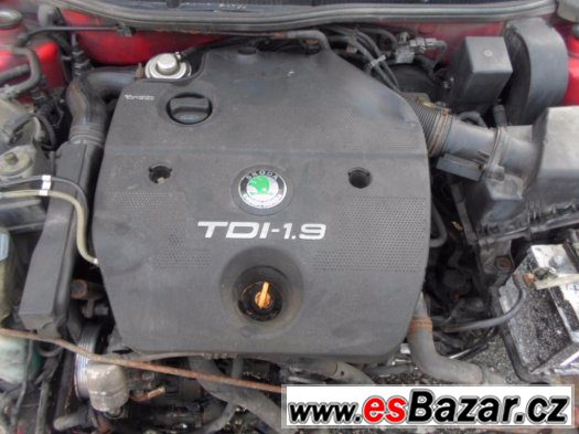 motor  Škoda Octavia 1.9TDi 66kw tip AGR plne funkcni – fotografie 1