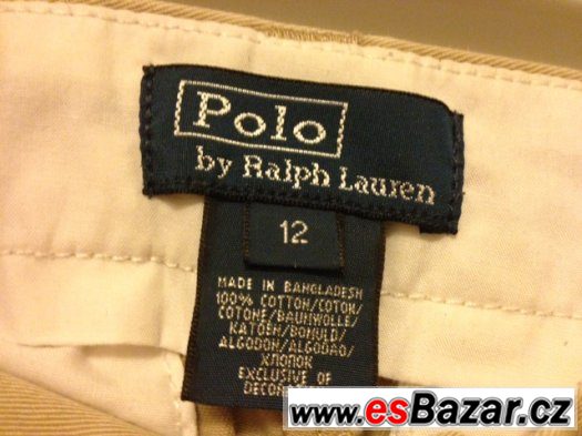 Kalhoty zn. Polo by Ralph Lauren – fotografie 4