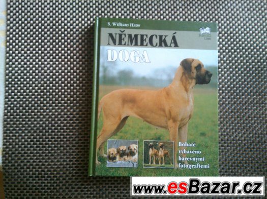 Kniha Německá Doga     cena 89 kč – fotografie 1