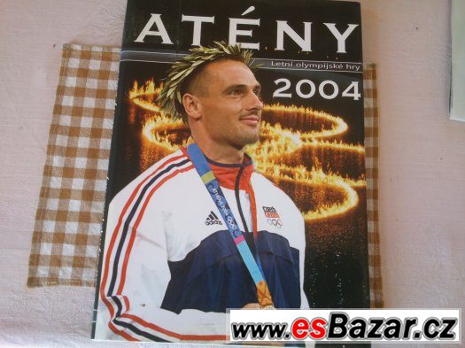 Kniha Letní Olympijské hry Atény 2004.      Cena 89 kč – fotografie 1
