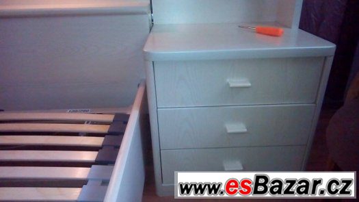 Prodám manželskou postel 305/216 včetně roštu – fotografie 3