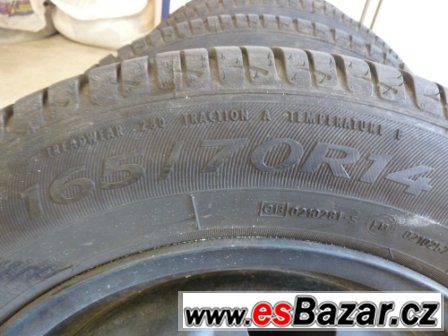 Letní pneu 165/70 R14 – fotografie 1