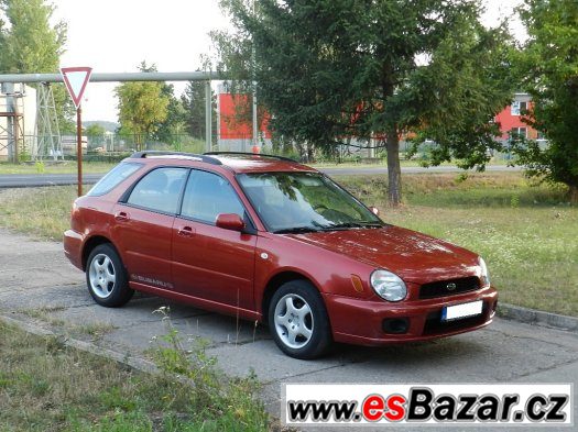 SUBARU IMPREZA 1.6 TS 70kW r.v. 2002 4x4 AWD Klimatizece – fotografie 3