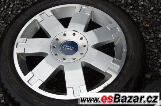 sada Ford ALU kol 17" s obutými Pneu 205/50 ZR17 – fotografie 3