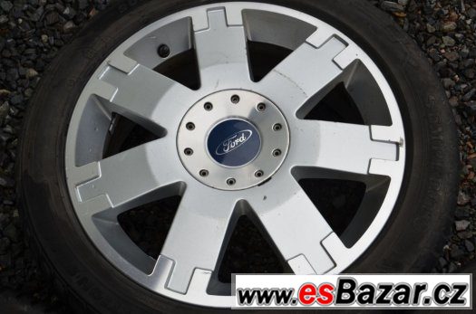 sada Ford ALU kol 17" s obutými Pneu 205/50 ZR17 – fotografie 5