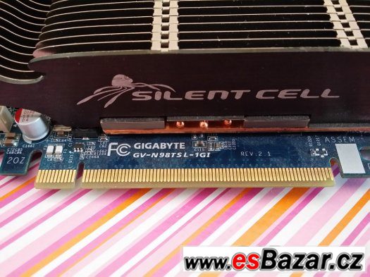 GIGABYTE N98TSL-1GI - pasivně chlazená – fotografie 4