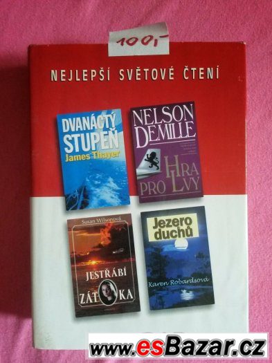 kniha 4 v 1: thayer, Demille, Wilsonová, Robardsová – fotografie 1