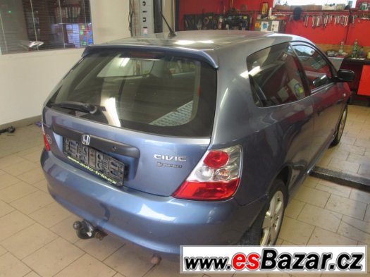 Náhradní díly Honda Civic 2001-2005 3dveř zboží ze 4 aut. – fotografie 2