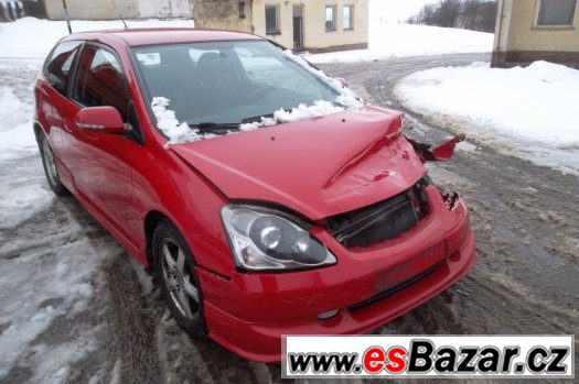 Náhradní díly Honda Civic 2001-2005 3dveř zboží ze 4 aut. – fotografie 3
