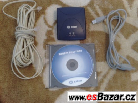 F@st 840 Adsl modem-sagem +pripojení – fotografie 2
