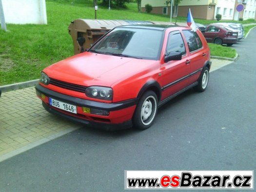 vw golf 3 1,9  TDI GT – fotografie 1