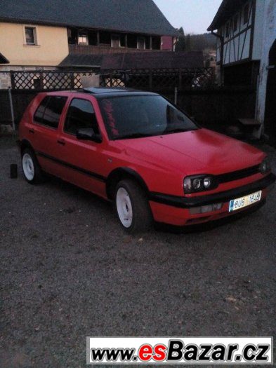 vw golf 3 1,9  TDI GT – fotografie 2