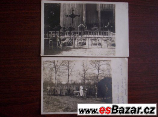 vojenské RU pohledy 20ks – fotografie 4