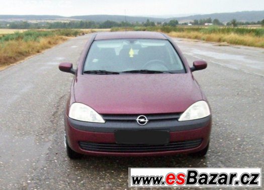 OPEL CORSA C 1,2 16V ECOTEC  39999kč – fotografie 4