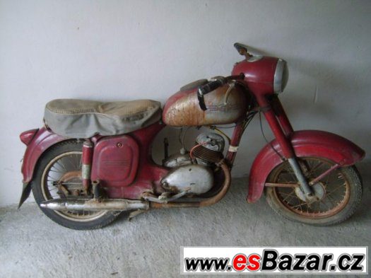 Koupím starou motorku Jawa 250, 350, Stadion, Jawetta – fotografie 1