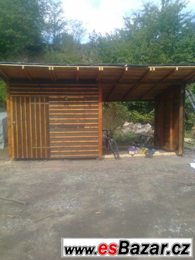 stáj(box) pro koně 6x3m s úložným prostorem na seno – fotografie 2