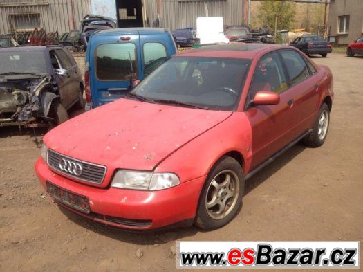 Prodám levně náhradní díly na Audi A4 1.6 r.v.1997 – fotografie 1