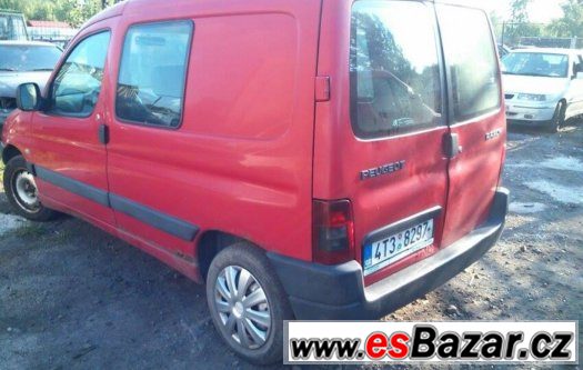 náhradní díly na Peugeot Partner Ranch 1.9D 51kw – fotografie 1