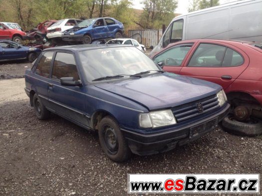 Prodám levně náhradní díly na Peugeot 309 1.9D 47kw typ moto – fotografie 1