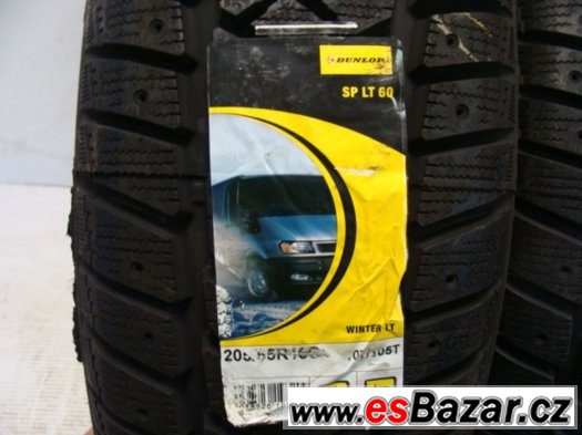 Nové zimní 205/65/16 107T Dunlop SP LT60 2ks – fotografie 2