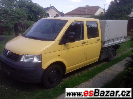 vw T5 2,5 tdi 4x4 Doka 96kw 2005  kuže ,klima 6 kvalt – fotografie 1