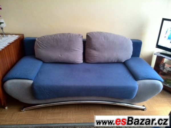 Zachovalou rozkládací sedačku – fotografie 2