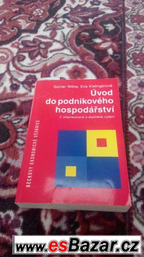 Úvod do podnikového hospodářství G.Wöhe – fotografie 1