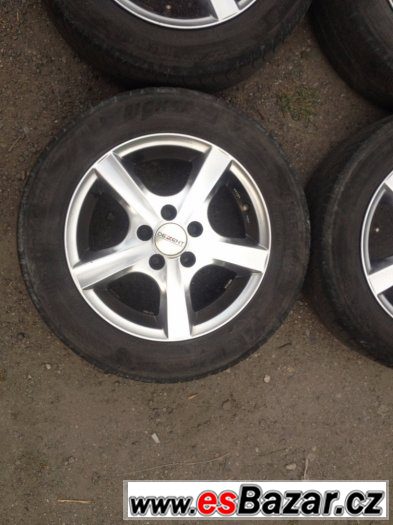 14" alu kola Dezent F - Fabia, Polo, Ibiza, Cordoba... – fotografie 1