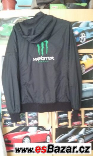 Prodám bundu zn:Monster energy.vel:L-XL 750,- – fotografie 3