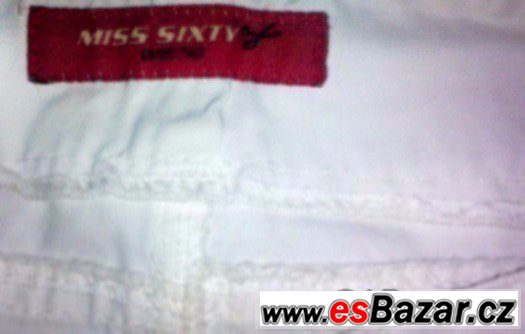 bílé 7/8 kalhoty zn.Miss Sixty vel.S/M – fotografie 4