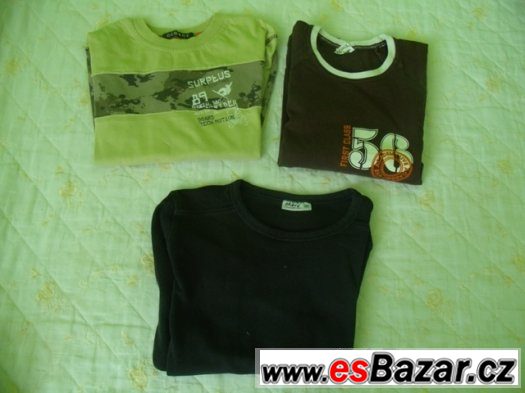 tríča s dlouhým rukávem vel.128 – fotografie 1