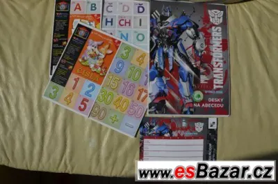 desky na písmena TRANSFORMERS-REZERVACE