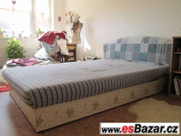 Postel 200x140 s úl. pr. bez matr. – fotografie 3