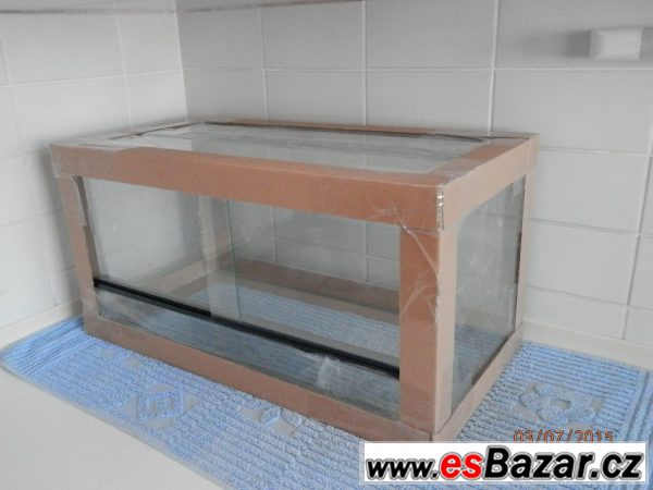 Nové terárium 60 x 30 x 30cm, – fotografie 1