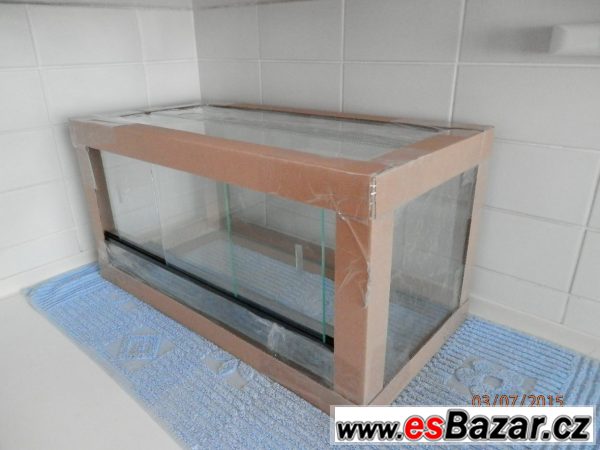 Nové terárium 60 x 30 x 30cm, – fotografie 2