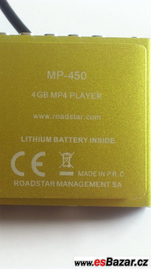 MP4 Roadstar 4GB – fotografie 4
