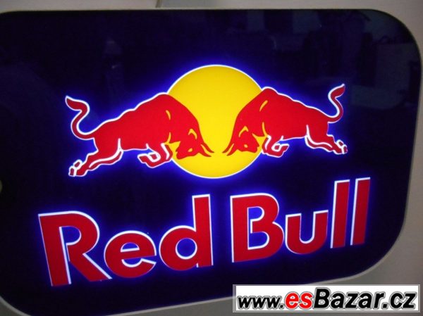 Svítící reklama Red Bull – fotografie 3