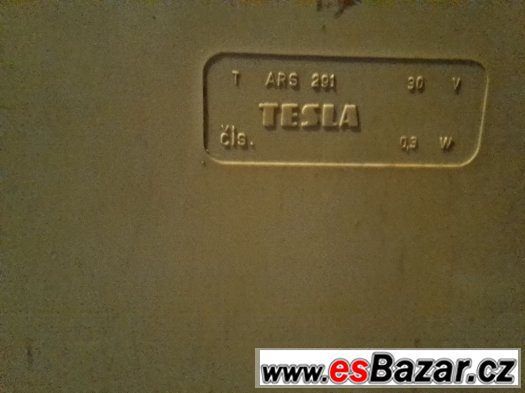 Tesla ARS 291 rozhlas po drátě - LEVNĚ – fotografie 3
