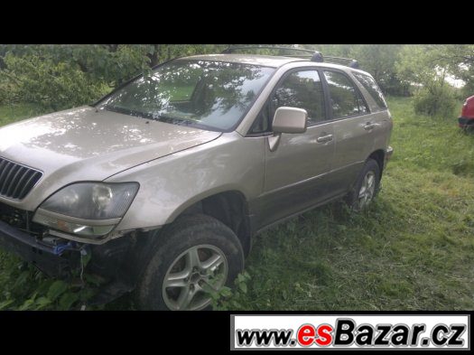 PRODÁM LEXUS RX 300  nepojizdný bez motoru – fotografie 1