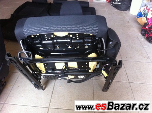 Sedačky sedadla komplet do Golf 6 VI 5-dv – fotografie 3