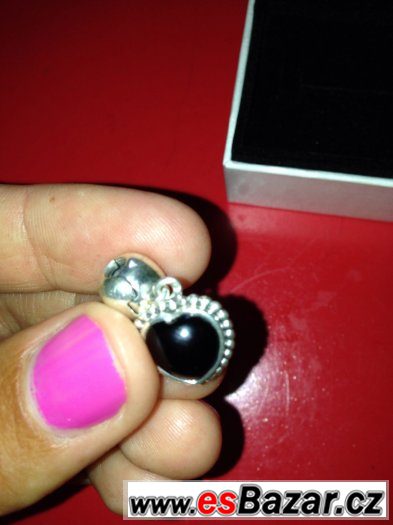 Pandora klip srdíčko – fotografie 4