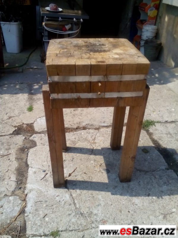 Řeznický špalek 50x50 – fotografie 3