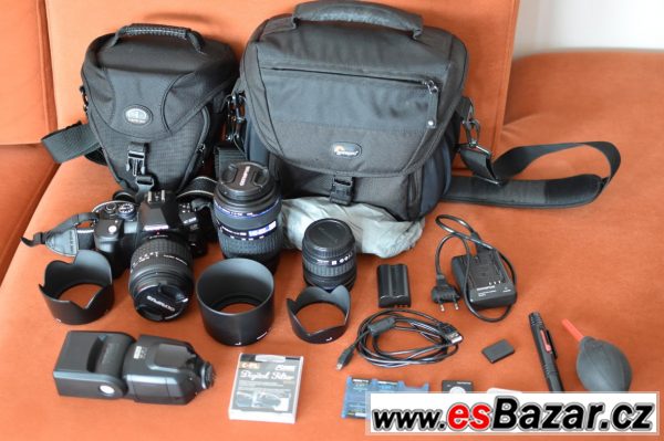 Olympus E-520 se třemi objektivy – fotografie 1