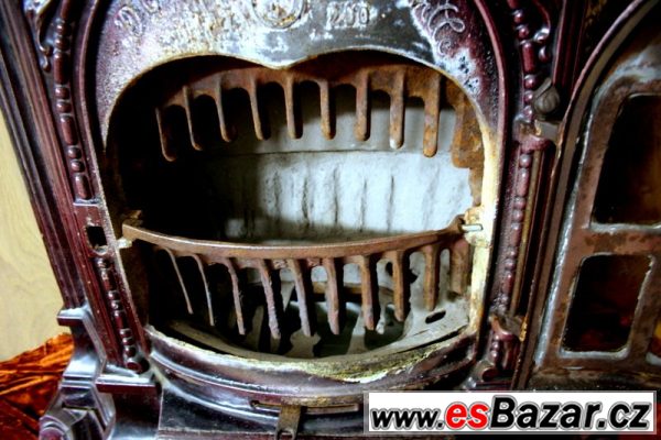 Starožitná franc. kamna Deville – fotografie 2