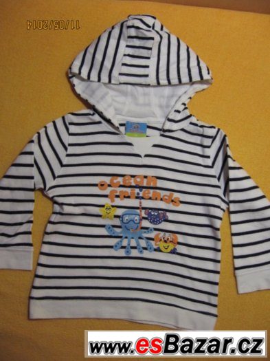 Mikiny Topolino pro dvojčata 98 – fotografie 1
