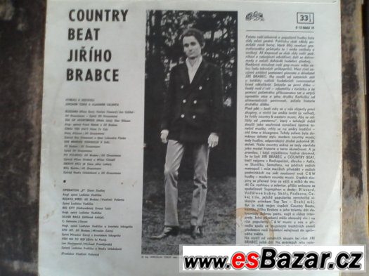 COUNTRY BEAT J.BRABCE-BLIZZARD DRAHÝ MŮJ (LP) – fotografie 2