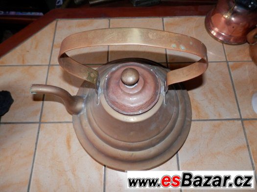 Velká konev, konévka z mědi – fotografie 4